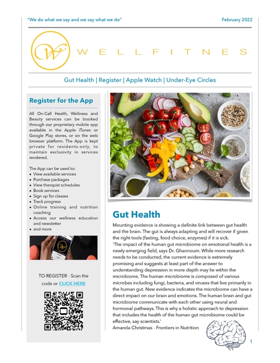 Wellfitness February Newsletter